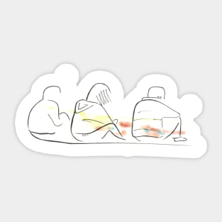 Together forever Sticker